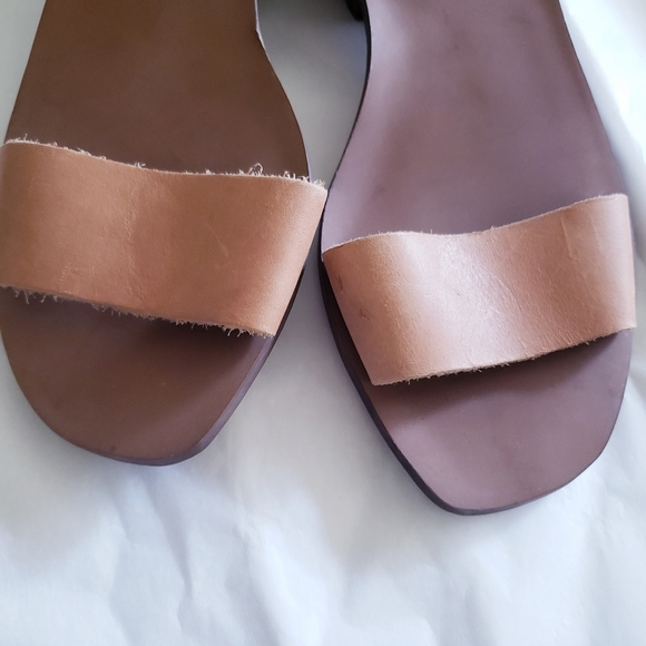 Madewell NWT  Boardwalk Ankle Strap Leather Sandals - 6.5 - Picture 5 of 9